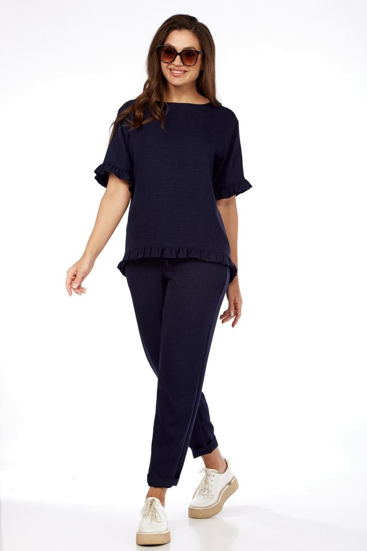 Костюм Vilena-fashion арт. 985 темно-синий