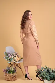 Sukienka SandyNA #130116 oxra