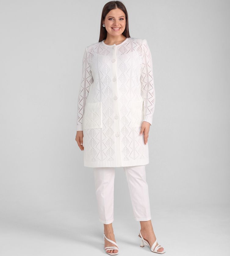 Кардиган BONADI арт. 2065 белый