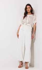 Блузка Люше 4382 молоко