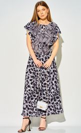 Dress LAIKONY L-364 ottenki serogo