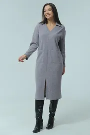Dress Ma Cherie #4033 sero-fioletovyj
