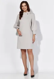 Dress TAiER #1313 svetlo-seryj