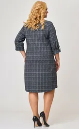 Dress LadyThreeStars 2472 kletka