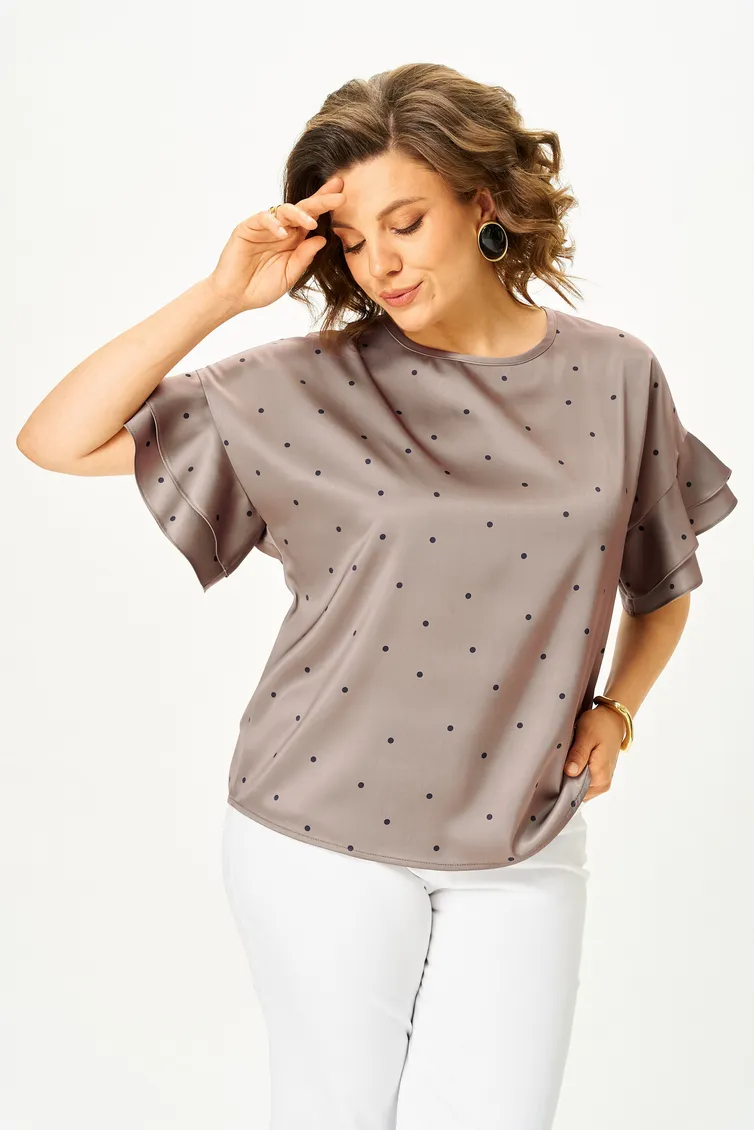 Blouse Rumoda #2297 kapuchino