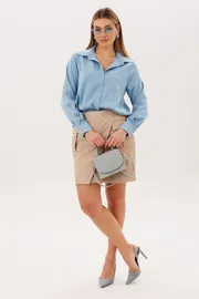 Blouse Anelli Laurel #1663 golubaya laguna