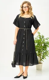 Платье Ava fashion М-189 черный