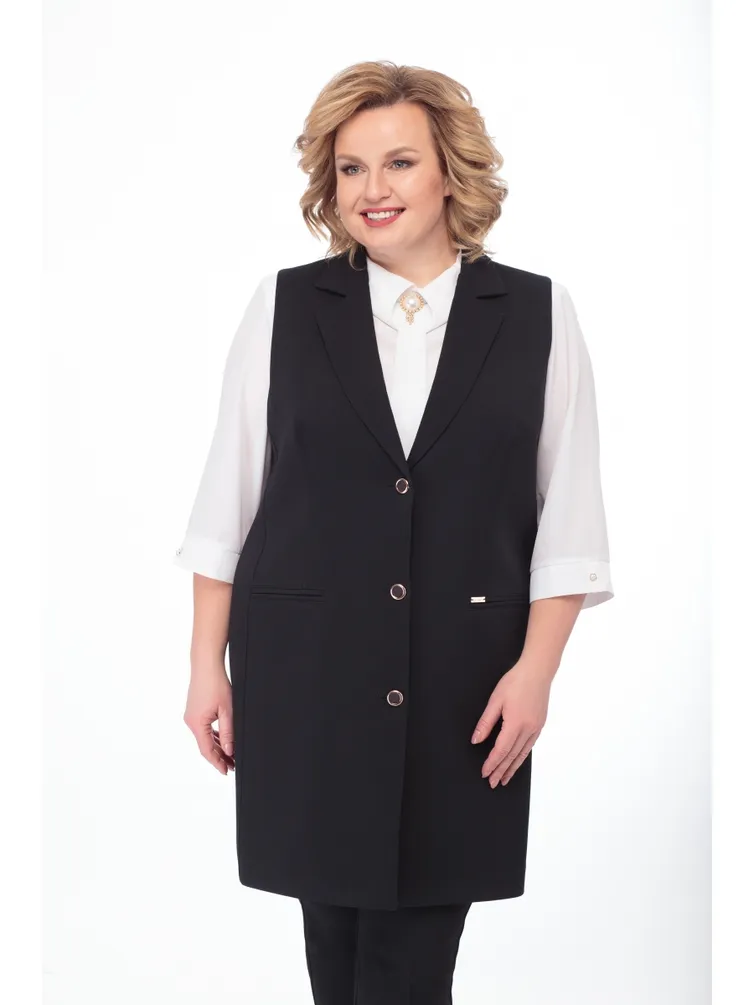 Kamizelka Elite Moda #2124 chern