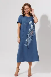 Платье Galean Style арт. 963 синий