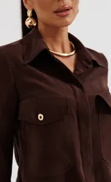 Костюм Galean Style 1013 коричневый