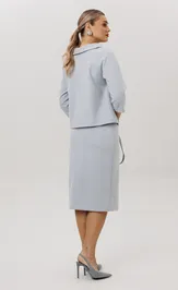 Костюм Anastasia 1163 серо-гол