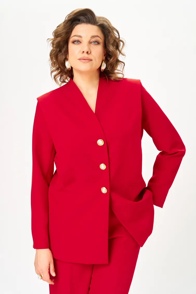 Костюм Vilena-fashion арт. 1138 красный