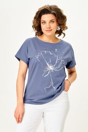 Футболка Rumoda арт. 2063 (короткий рукав) индиго