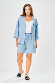 Костюм Ava fashion арт. М-218 голубой
