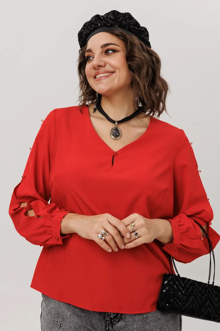 Bluzka Anelli Laurel #1802 tot samyj krasnyj
