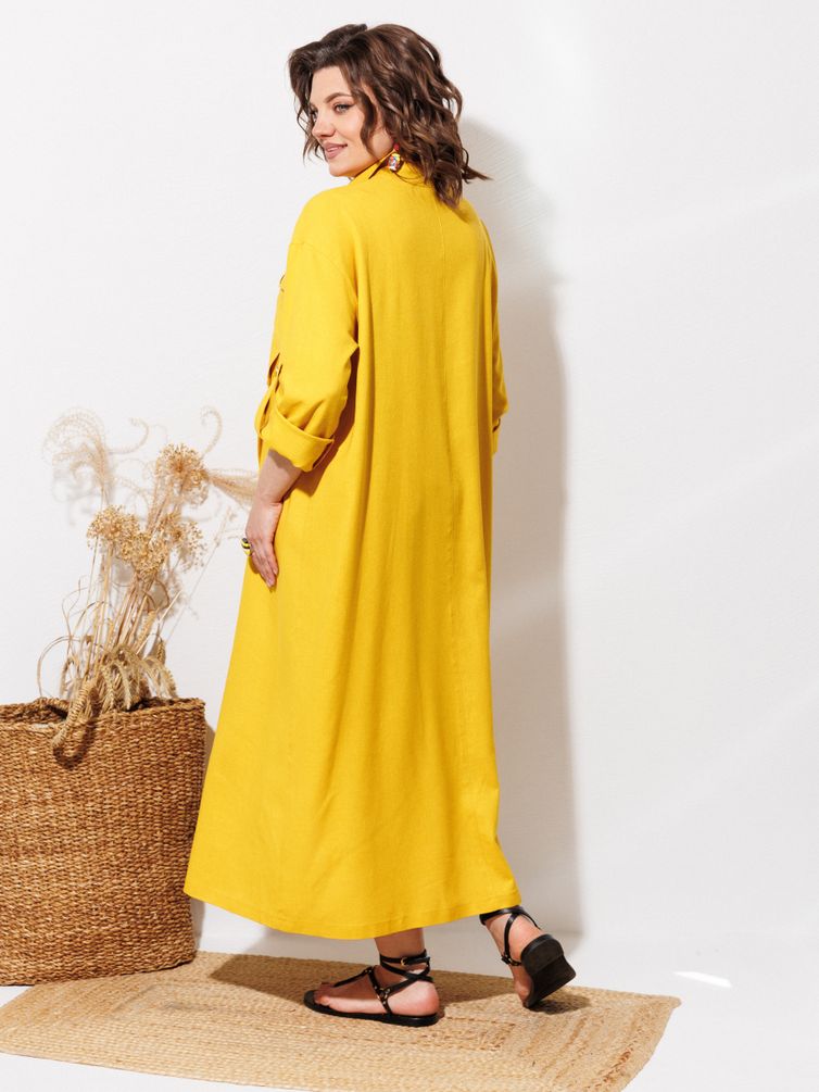 Dress Anastasia MAK #1330 zheltyj