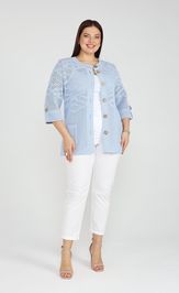 Кардиган BONADI 2178 голубой