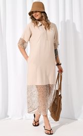 Платье AMUAR 1113 беж