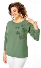 Джемпер Rumoda 2268 светло-зеленый