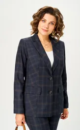 Garnitur БелЭльСтиль 412-314/609-323 temno-sinyaya kletka
