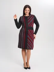 Dress BONADI #1905 vishnevyj