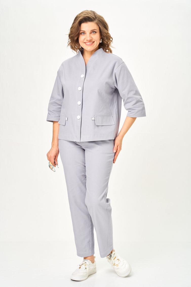 Костюм Vilena-fashion арт. 1159 серый