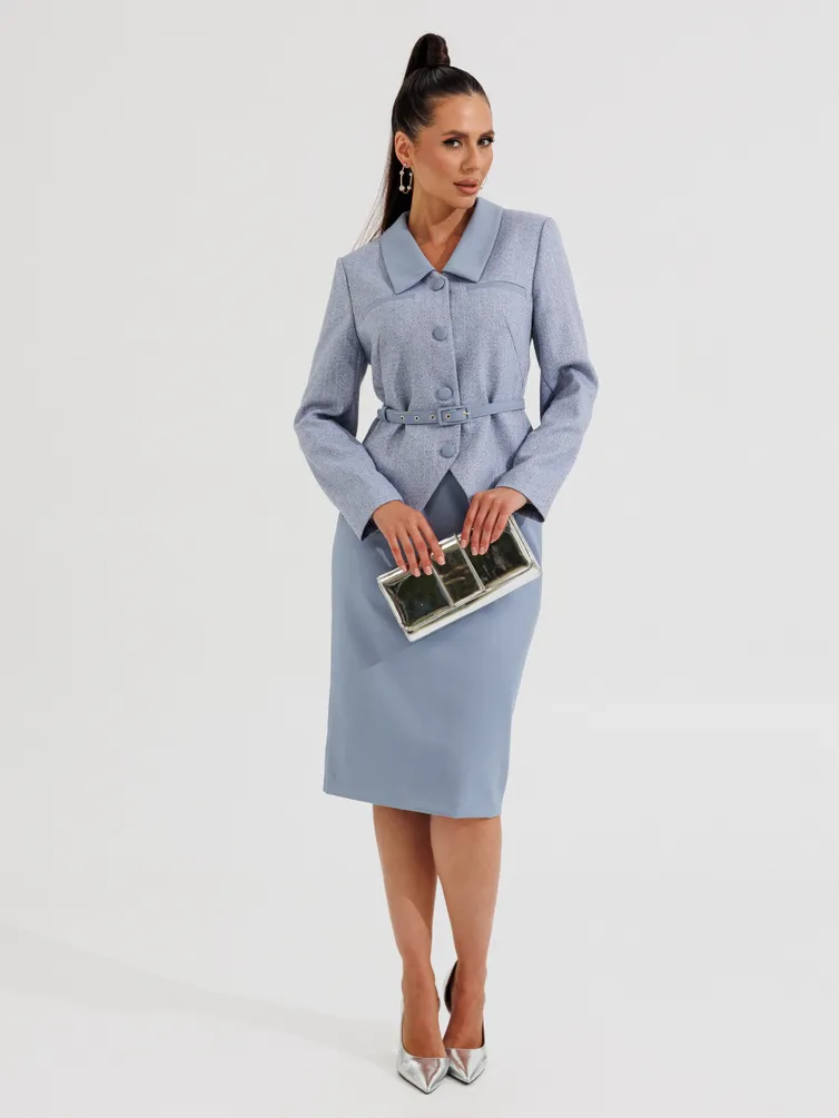 Suit Galean Style #987.1 goluboj