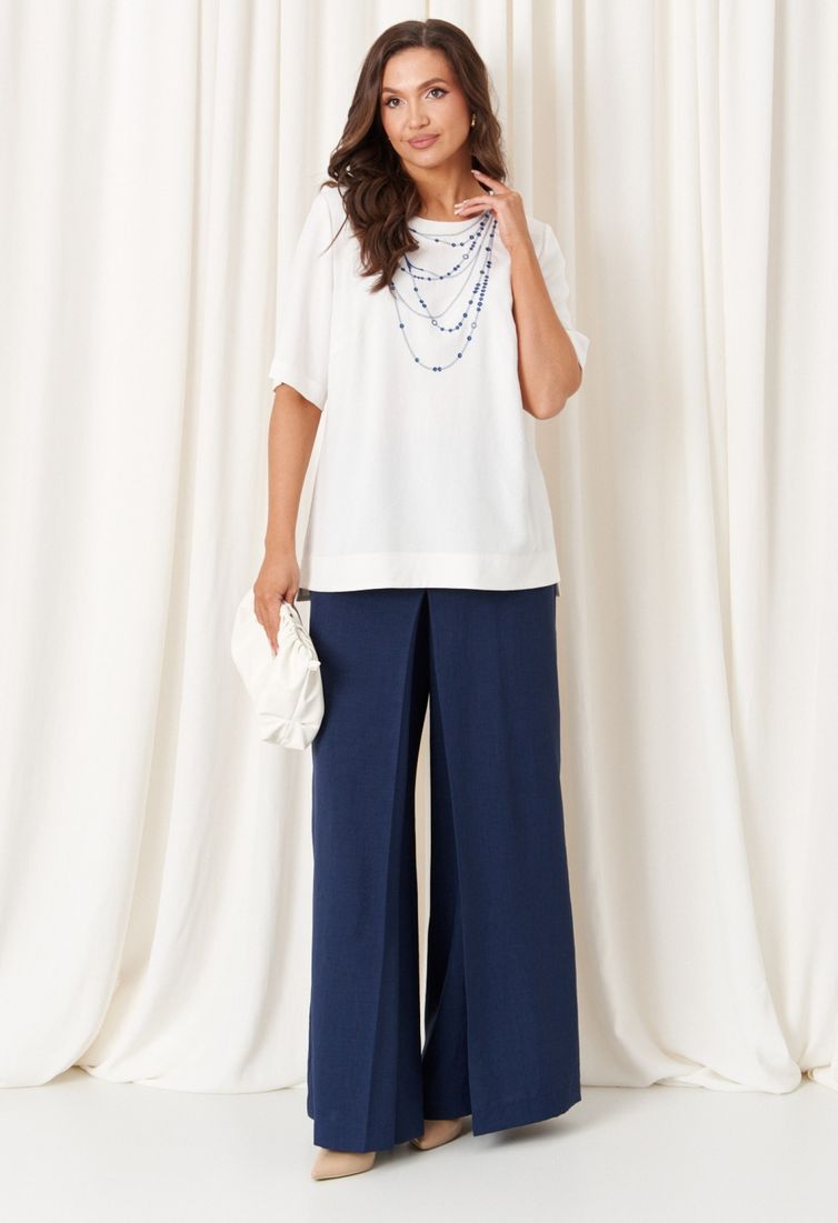 Костюм PND арт. 86420 бело-синий