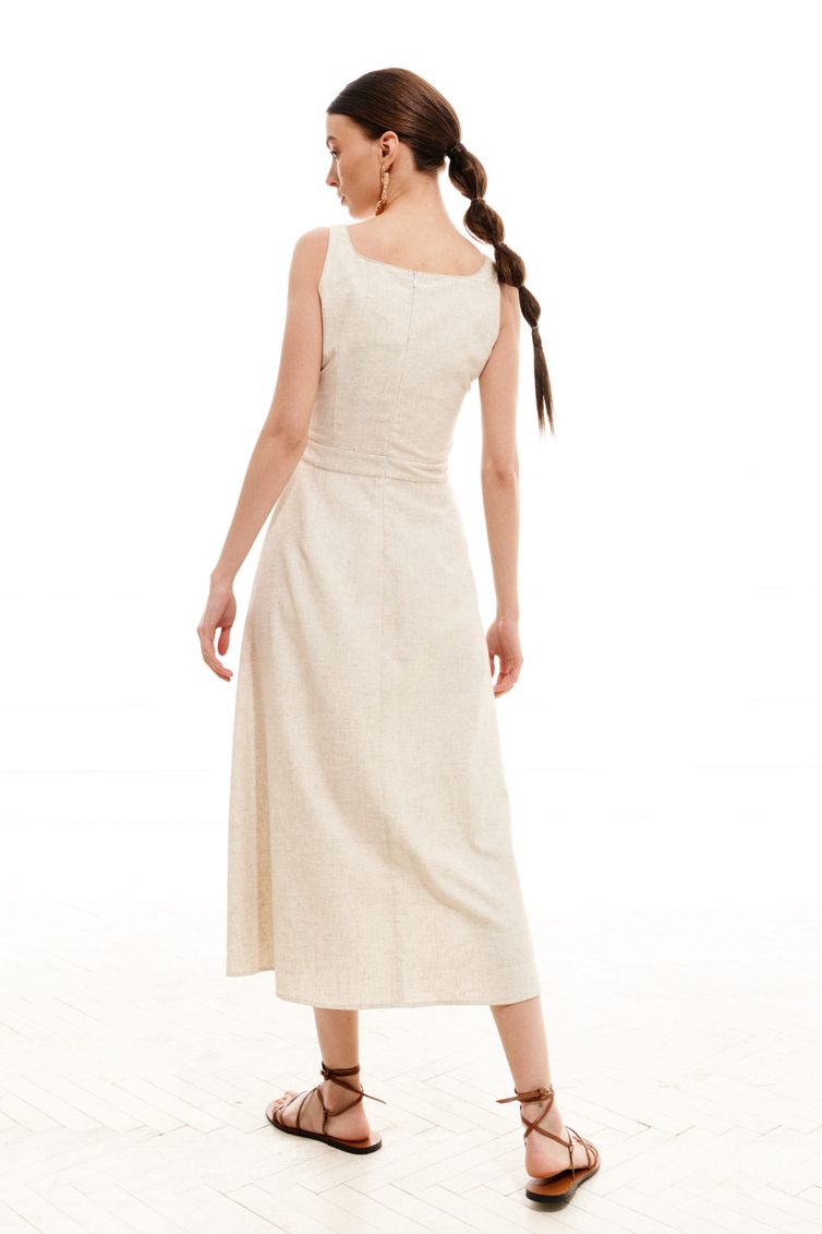 Dress Elletto Life #1991 bezh
