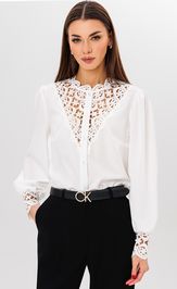 Blouse VIZAVI 728 molochnyj