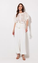 Блузка Люше 4382 молоко