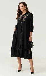 Sukienka PND 84480 chernyj