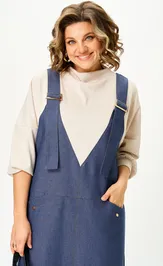 Sukienka Karina Delux M-1452 denim