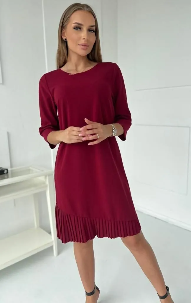 Dress nika.pl #0422 M&M-2 bordovyj