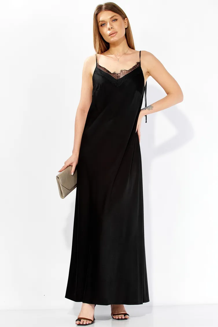 Dress LAIKONY #L-504-2 chernyj