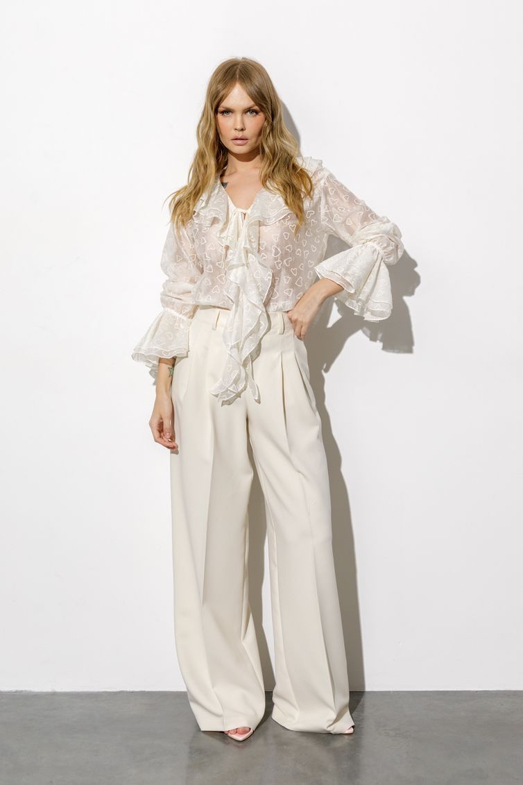 Блуза Pirs арт. 6686 светло-бежевый