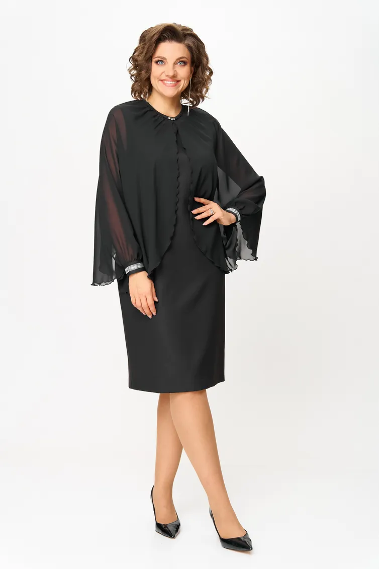 Sukienka Vilena-fashion #1106 chernyj