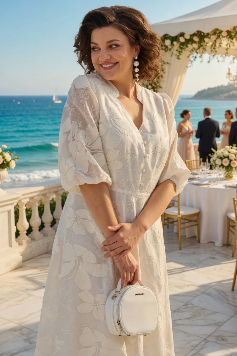 Платье Лилиана арт. 1537 экрю