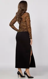 Skirt LadyThreeStars 2422 chernyj
