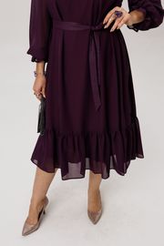 Dress Anelli Laurel #1635 cvet chernosliva