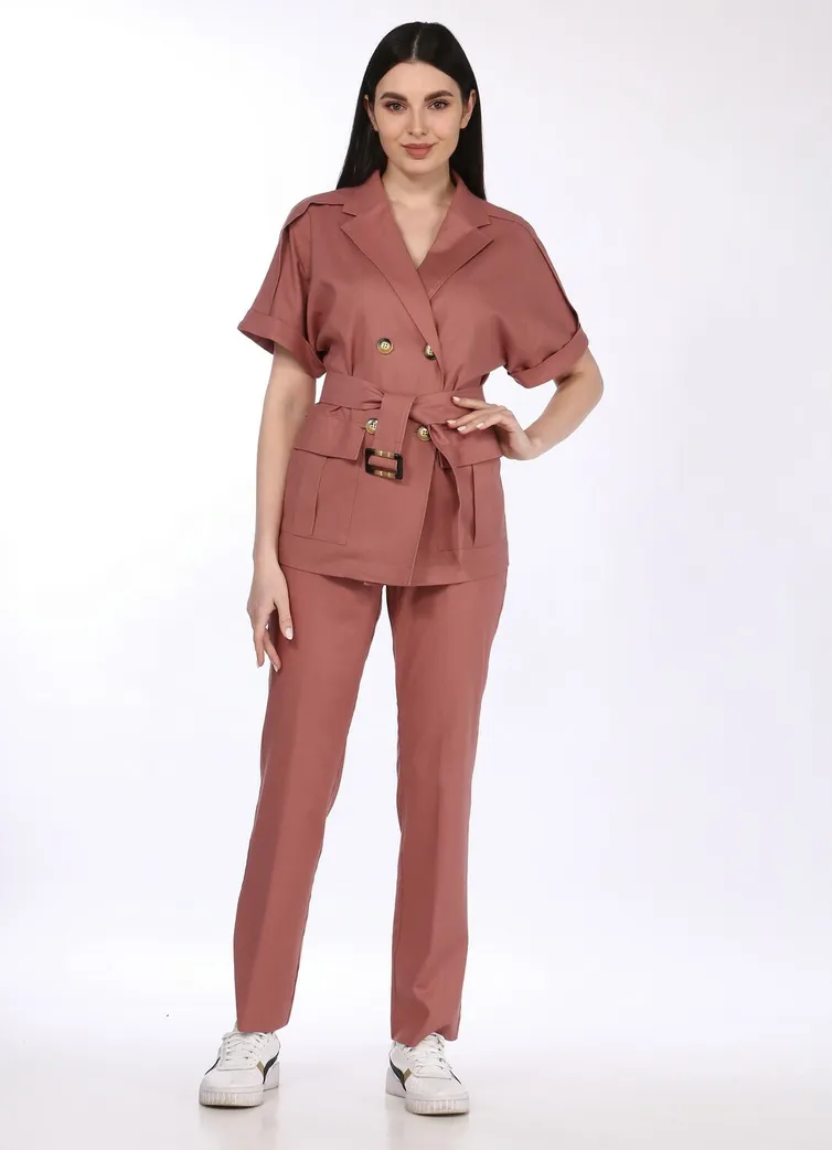 Garnitur Vilena-fashion #802 indijskij krasnyj