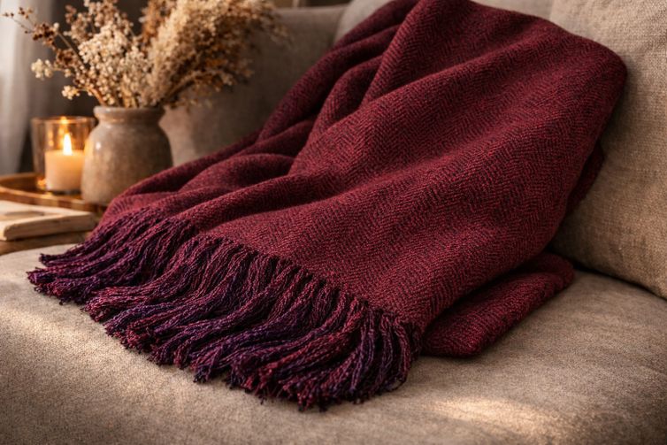 Пледы Камволь арт. 24СП193с-ДЯ (14-8)