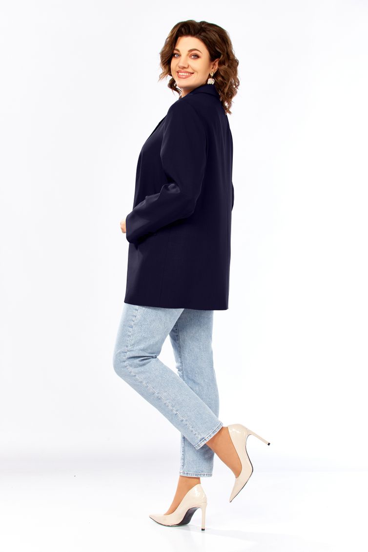 Жакет Ольга Стиль арт. С986 темно-син