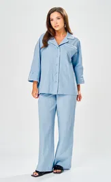 Костюм Ava fashion М-219 голубой