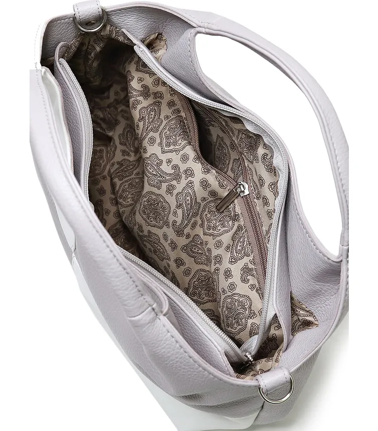 Torba Galanteya #23s938k45 seryj sv./belyj
