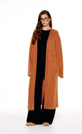 Sweter Elletto Life 13053 ryzhij