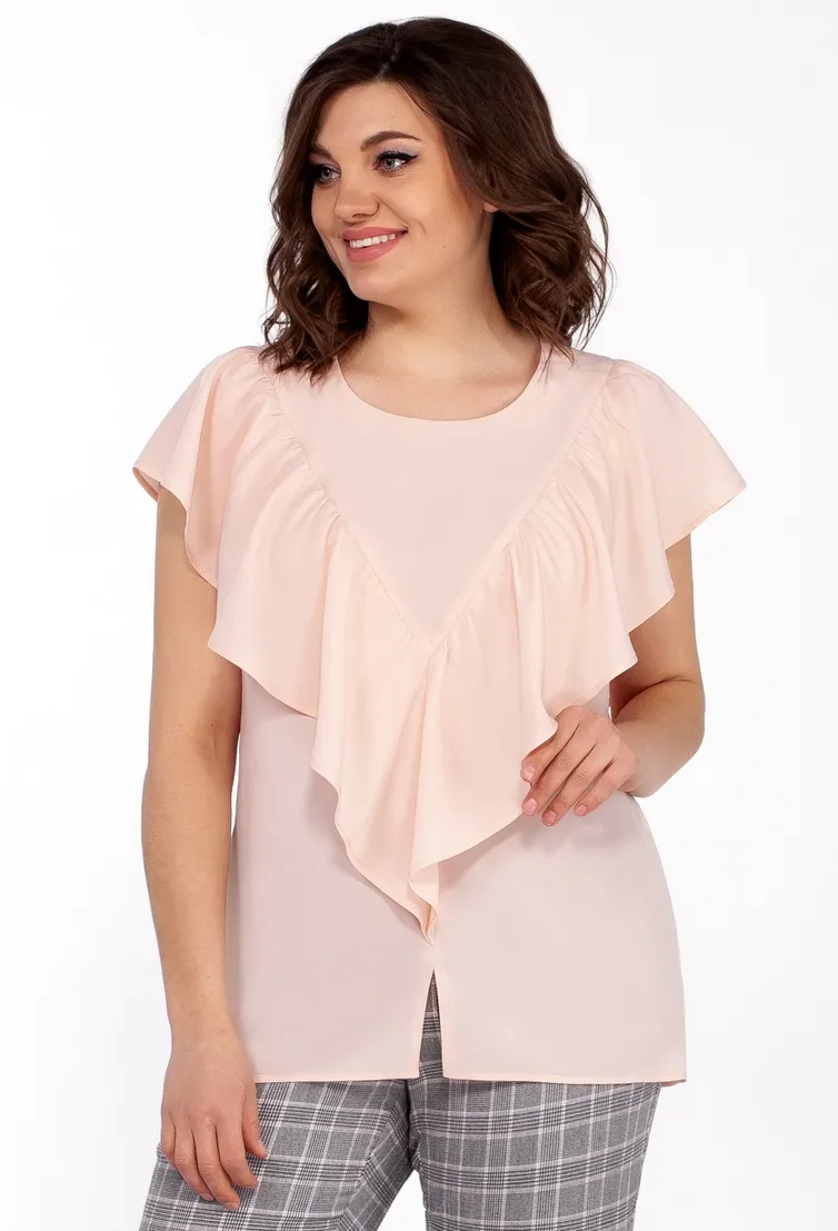 Bluzka LaKona #11366 pudr