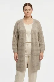 Жакет Полесье арт. С2893-25 5С2304-Д43 теплый бежевый+суровый 158