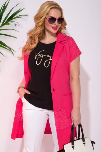 1168 фуксия/черн