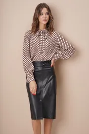Blouse Fantazia Mod #4017 bezh